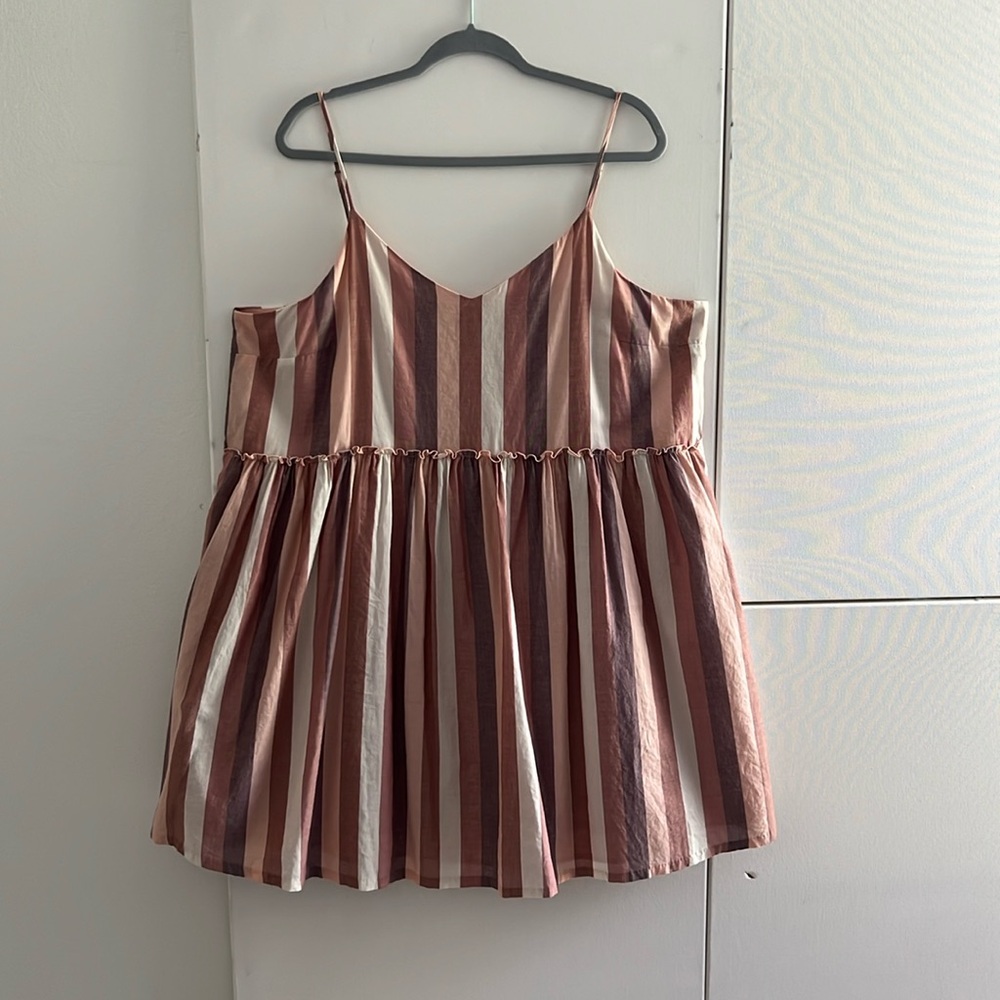36. Madewell Mini A-Line Dress/Tunic with Thin Adjustable Straps